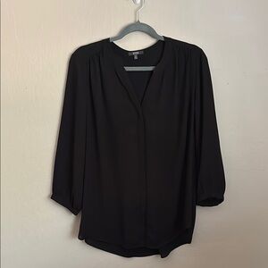 NYDJ Black Blouse